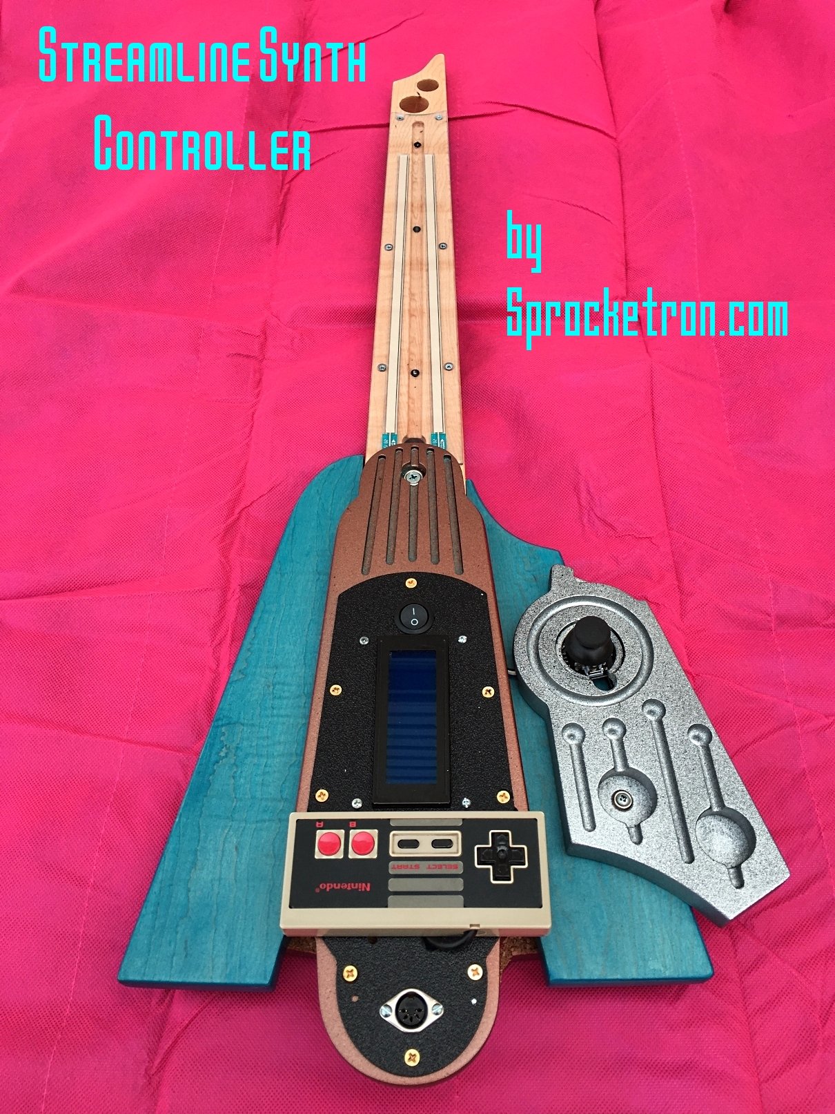 Guitar MIDI Synth Controller from sprocketron on Tindie