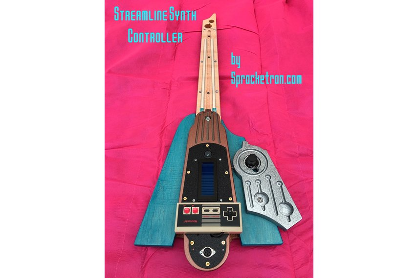 Guitar MIDI Synth Controller from sprocketron on Tindie