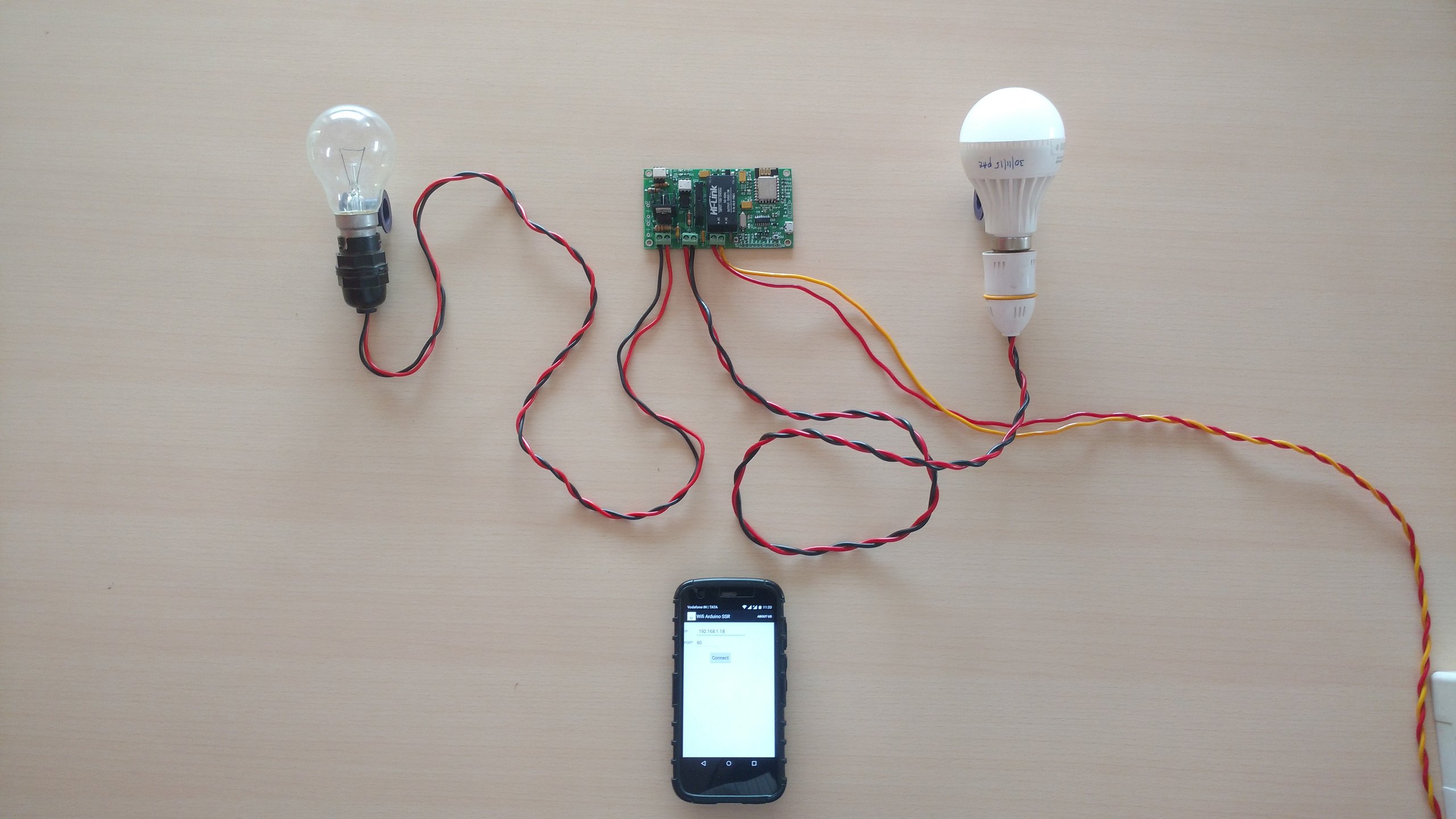 WiFi Dimmer with ESP8266 for IOT & Home Automation from Armtronix on Tindie