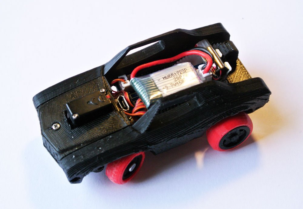 3DRacers - 3D Printed RC Car Kit - BLE + Arduino from ...