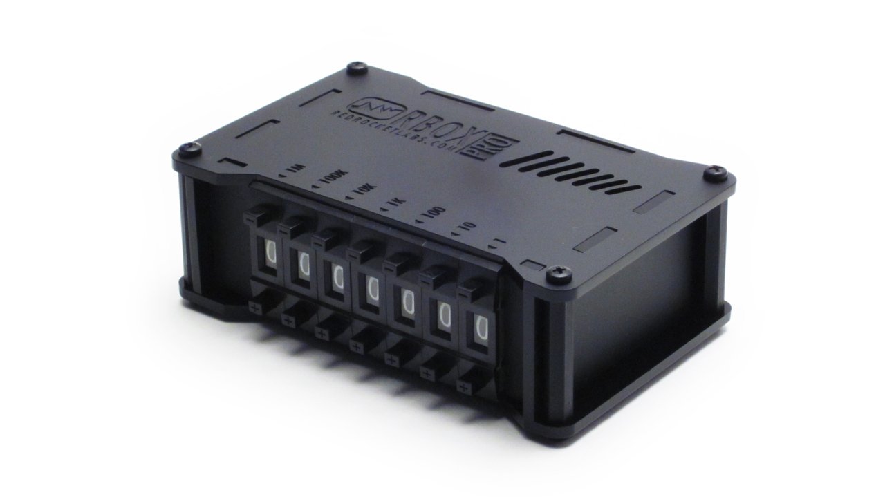 RBOX PRO Resistance Decade Substitution Box from redrocketlabs on Tindie